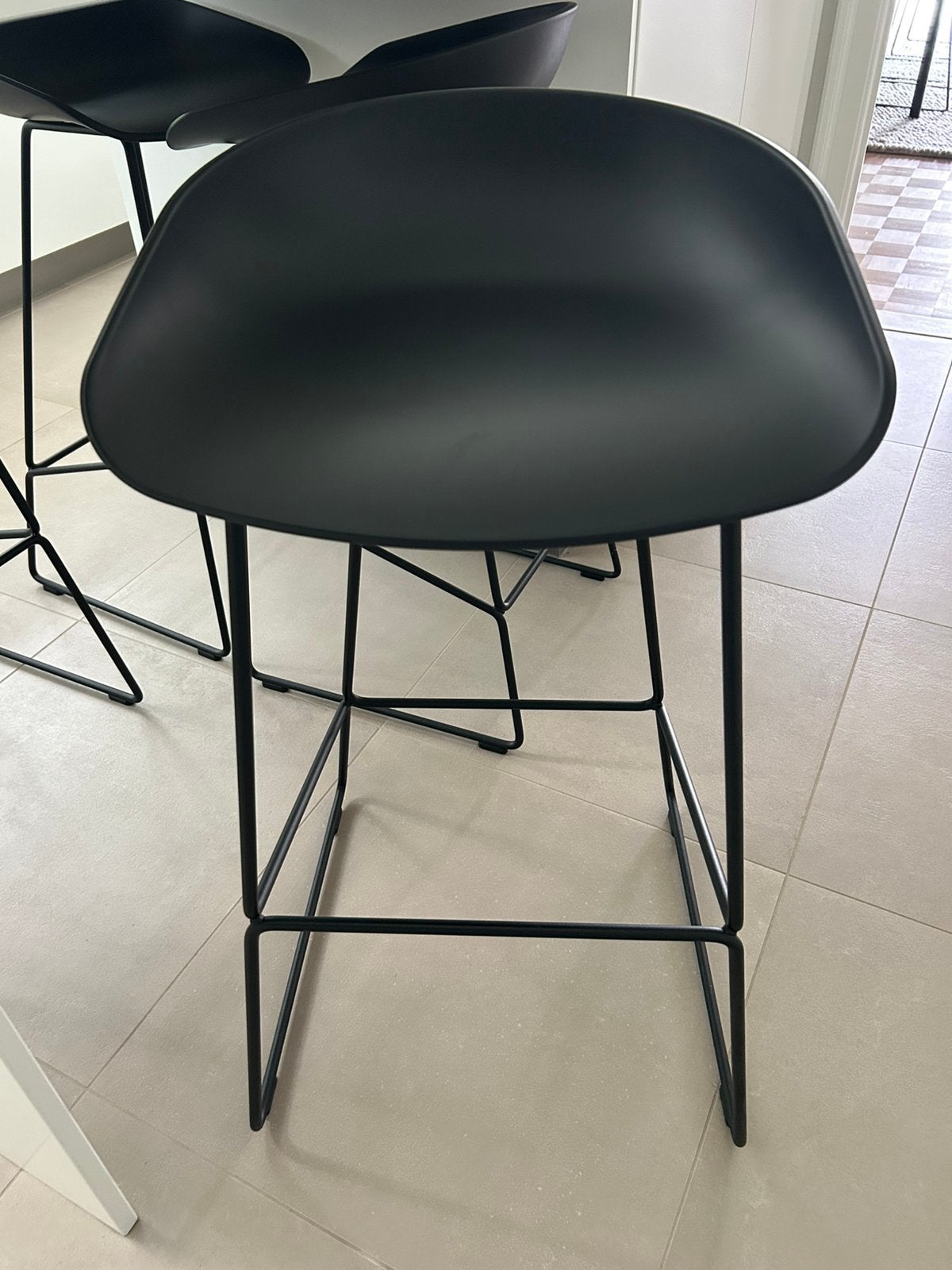 Hay about a stool AAS38 4 stuks, Ophalen, 60 tot 90 cm, Zo goed als nieuw, Metaal