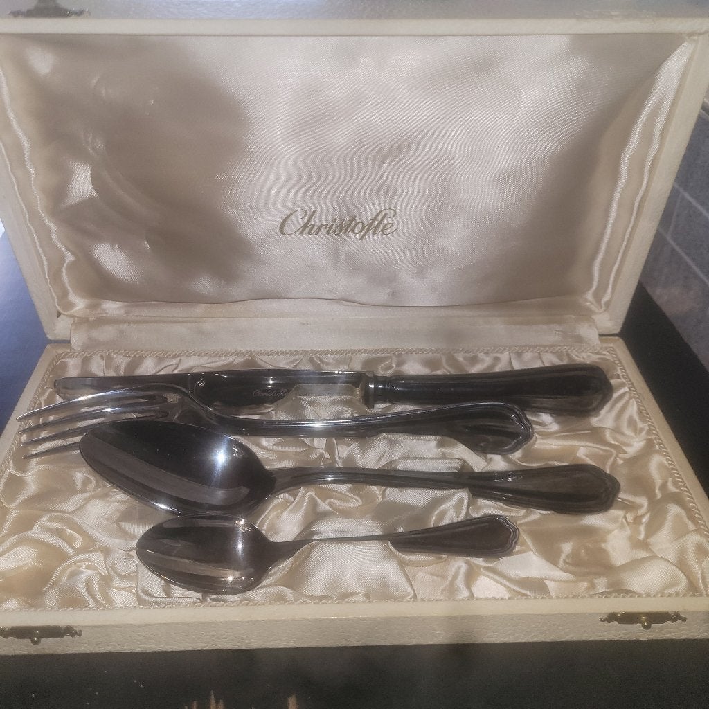 Coffret couverts Christofle – Neuf dans sa boîte d'origine, Antiquités & Art, Antiquités | Couverts, Enlèvement