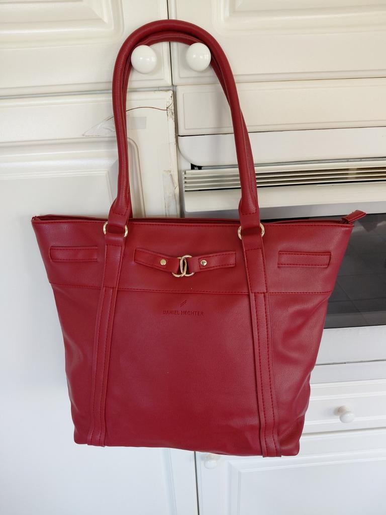 Nieuwe rode handtas merk Daniel Hechter, Bijoux, Sacs & Beauté, Sacs | Sacs Femme, Enlèvement ou Envoi, Sac à main