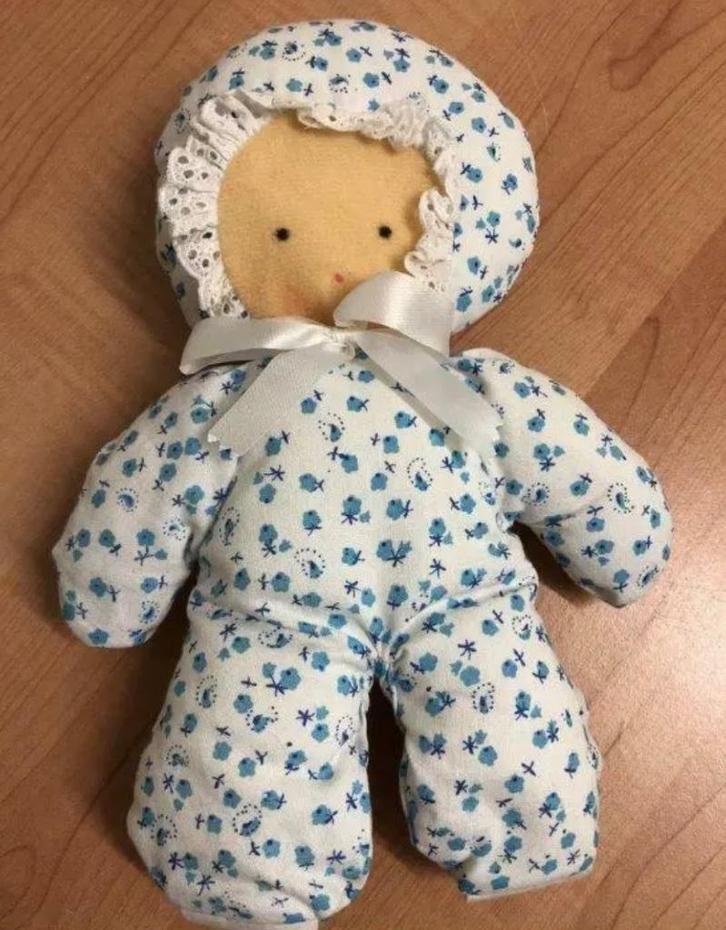 Prachtig vintage stoffen popje van de jaren 70, Ophalen of Verzenden, Overige typen