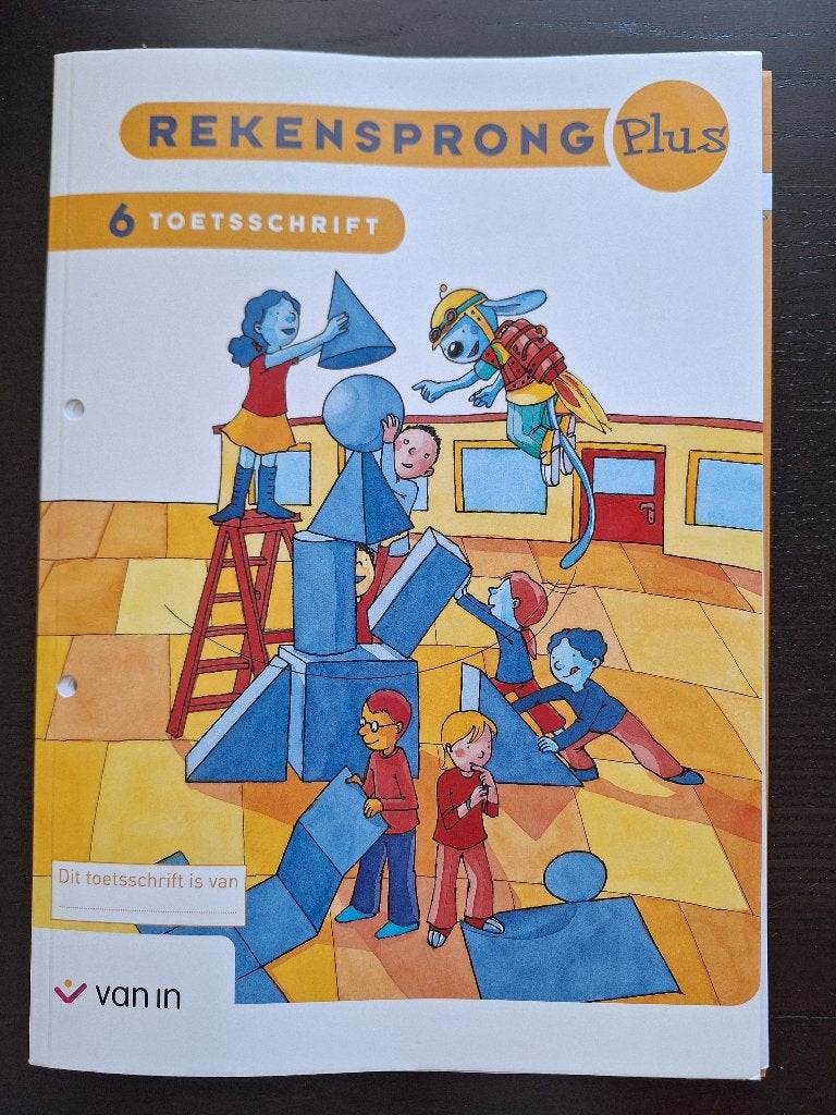 Van In - Rekensprong Plus 6 - Toetsschrift, Boeken, ASO, Wiskunde A, Nieuw, Ophalen of Verzenden