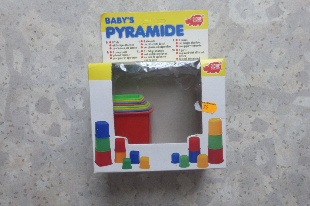 speelgoed piramide bouwen, Kinderen en Baby's, Speelgoed | Playmobil, Ophalen, Zo goed als nieuw