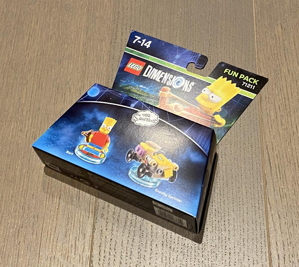 Lego 71211 - Dimensions Fun Pack - Bart Simpson, Ophalen of Verzenden, Nieuw, Lego