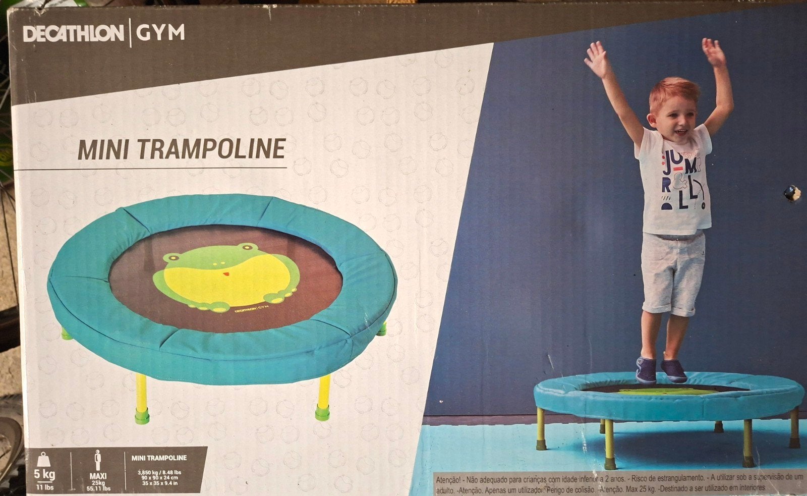 Mini trampoline enfant, Enfants & Bébés, Enlèvement ou Envoi, Utilisé