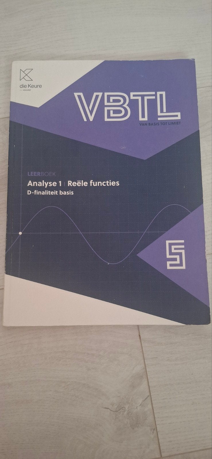 VBTL 5 - leerboek Reële functies (D-Basis), Ophalen, Nederlands