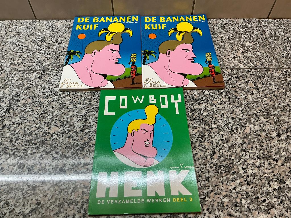 Cowboy Henk Kamagurka, Boeken, Ophalen