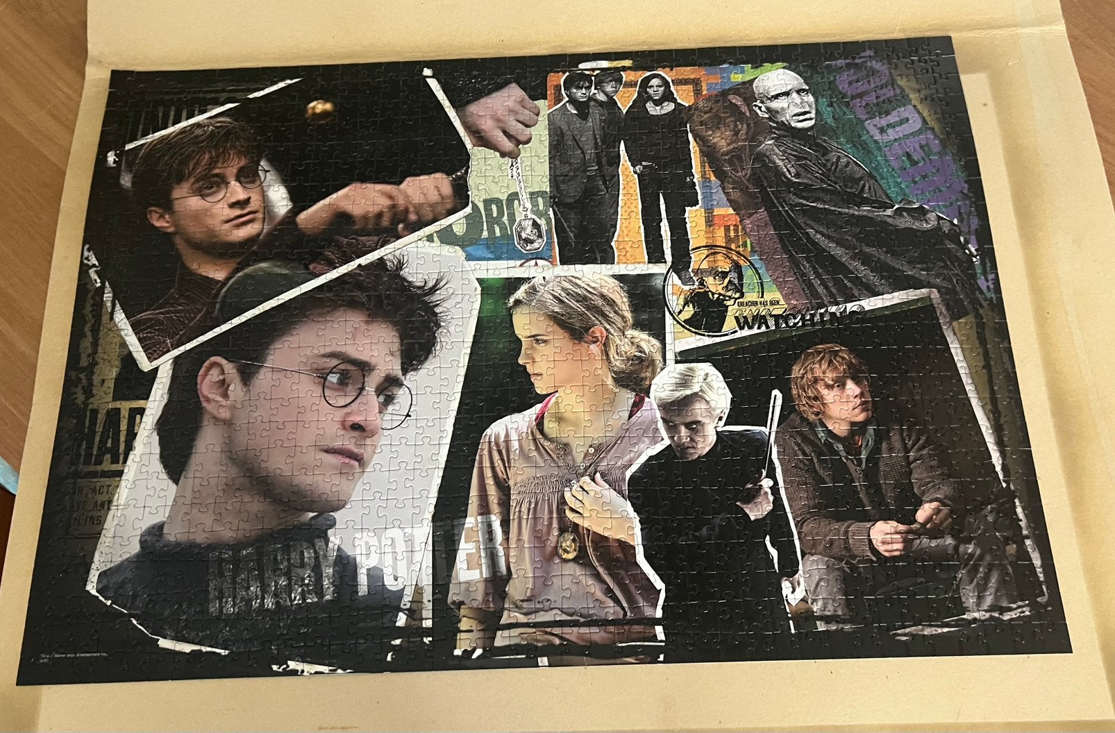 Harry Potter puzzel, Ophalen, Zo goed als nieuw