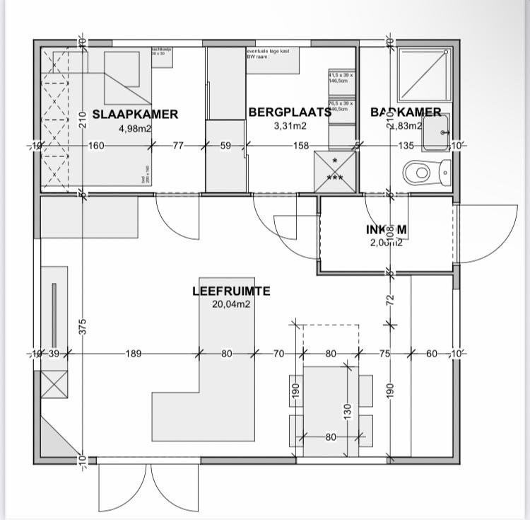 Woonchalet met beetje werk, Ophalen, Gebruikt