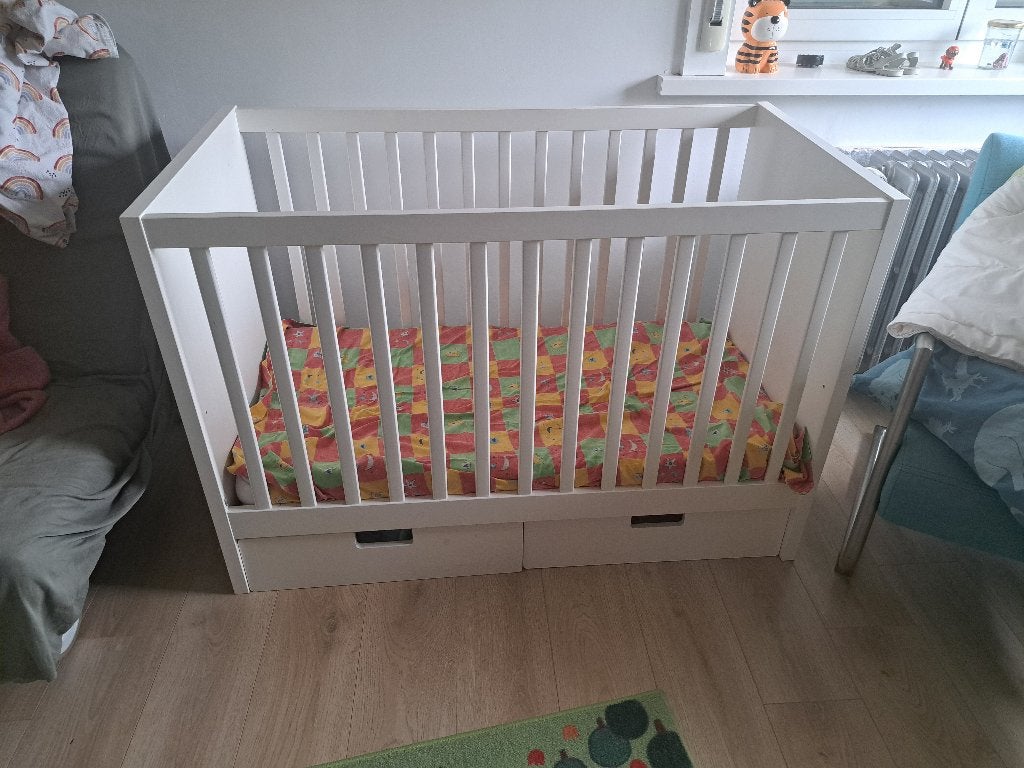 Babybed wit, Ophalen, Gebruikt, Ledikant