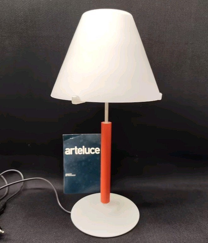Lampe de table Appia par Matteo Thun pour Arteluce by Flos, Maison & Meubles, Avec abat-jour, Verre, Enlèvement, Utilisé