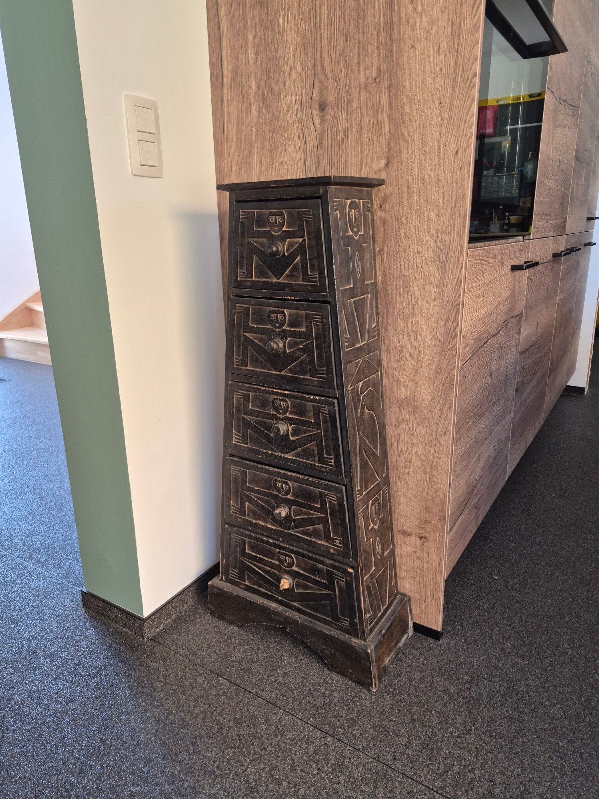 oude lade toren, Ophalen, Hout, 70 cm of meer
