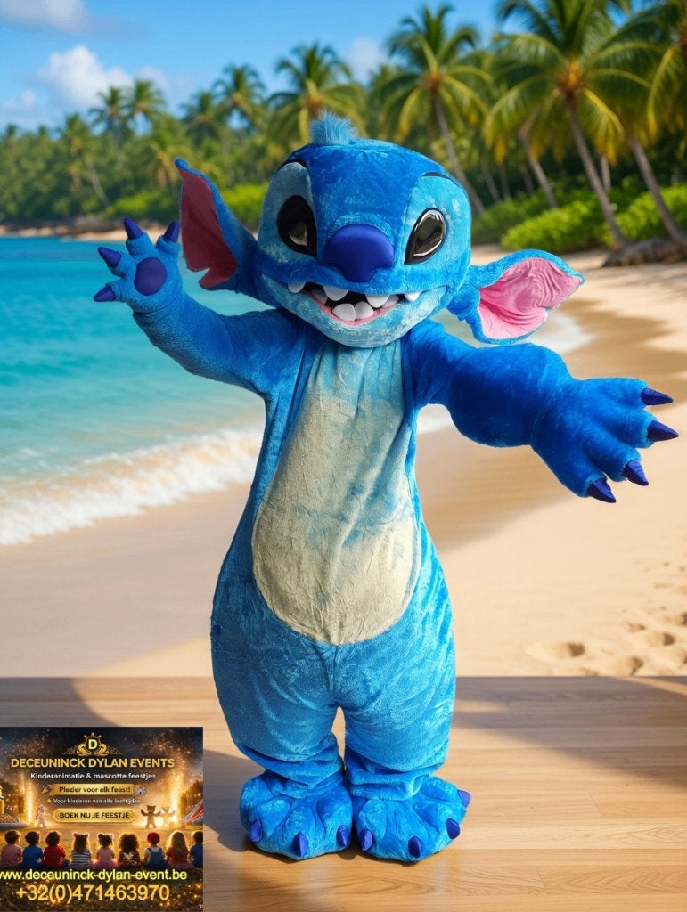 stitch mascotte bezoek, Hobby & Loisirs créatifs, Envoi, Neuf