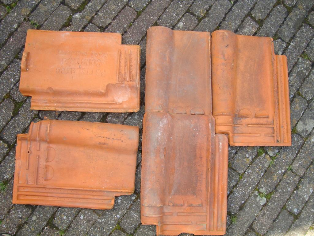 dakpannen, Doe-het-zelf en Bouw, Ophalen, Gebruikt, Steen of Klei, Dakpannen