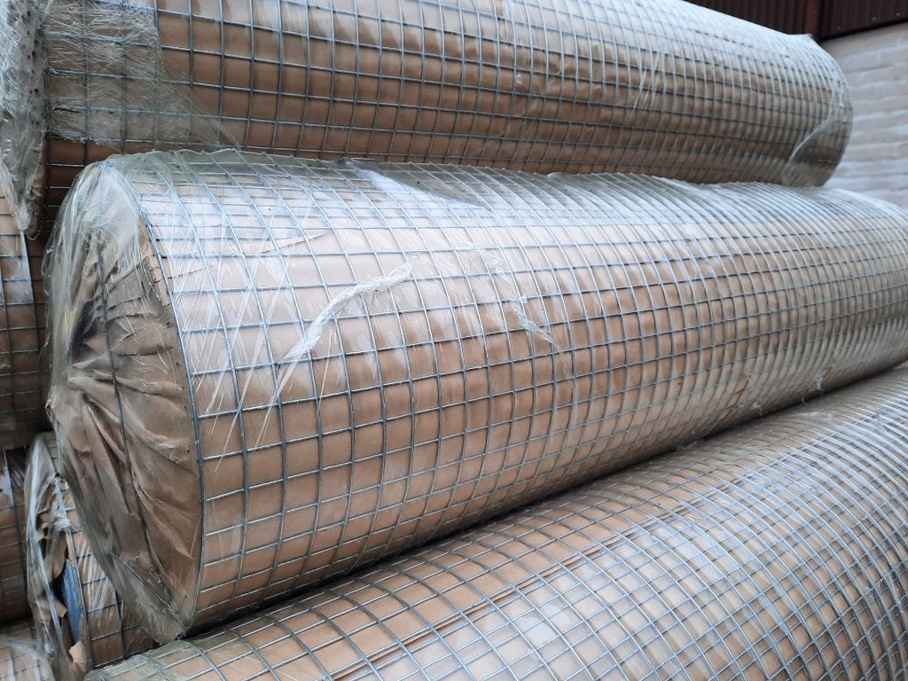 MARTERDRAAD VOLIEREDRAAD 120 CM HOOG 20 METER LANG, Ophalen