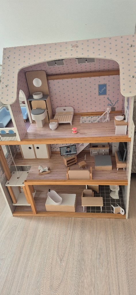 Poppenhuis, Ophalen, Gebruikt, Poppenhuis