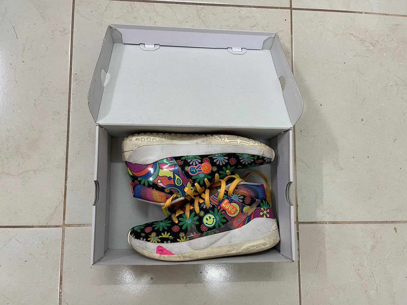 Nike KD 13 Easy Money Sniper, Overige kleuren, Verzenden, Sneakers, Gedragen