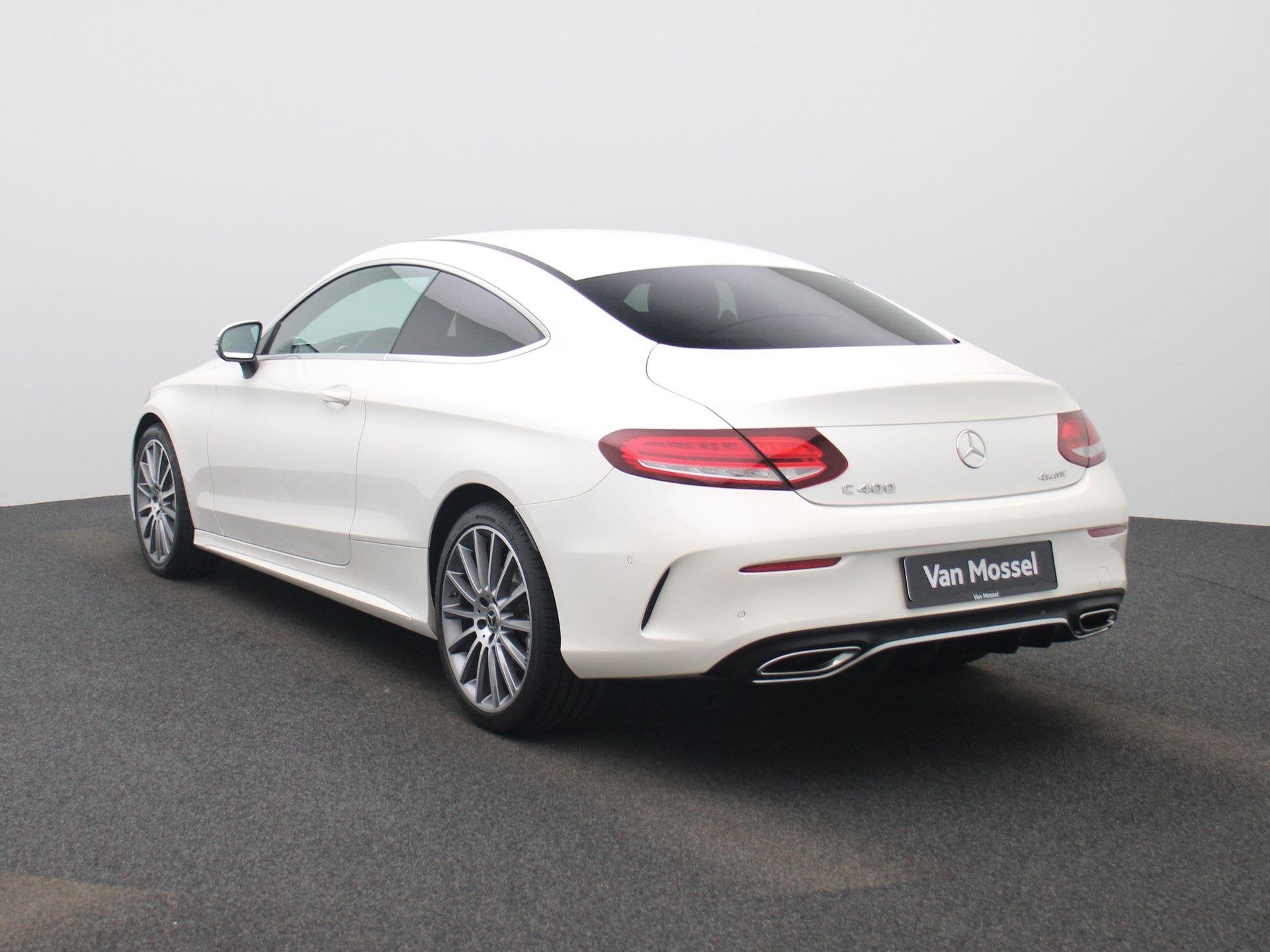 Mercedes-Benz C-Klasse Coupé C 400 4MATIC Auto Flippers | C, Auto's, Automaat, 4 zetels, Stof, Zwart