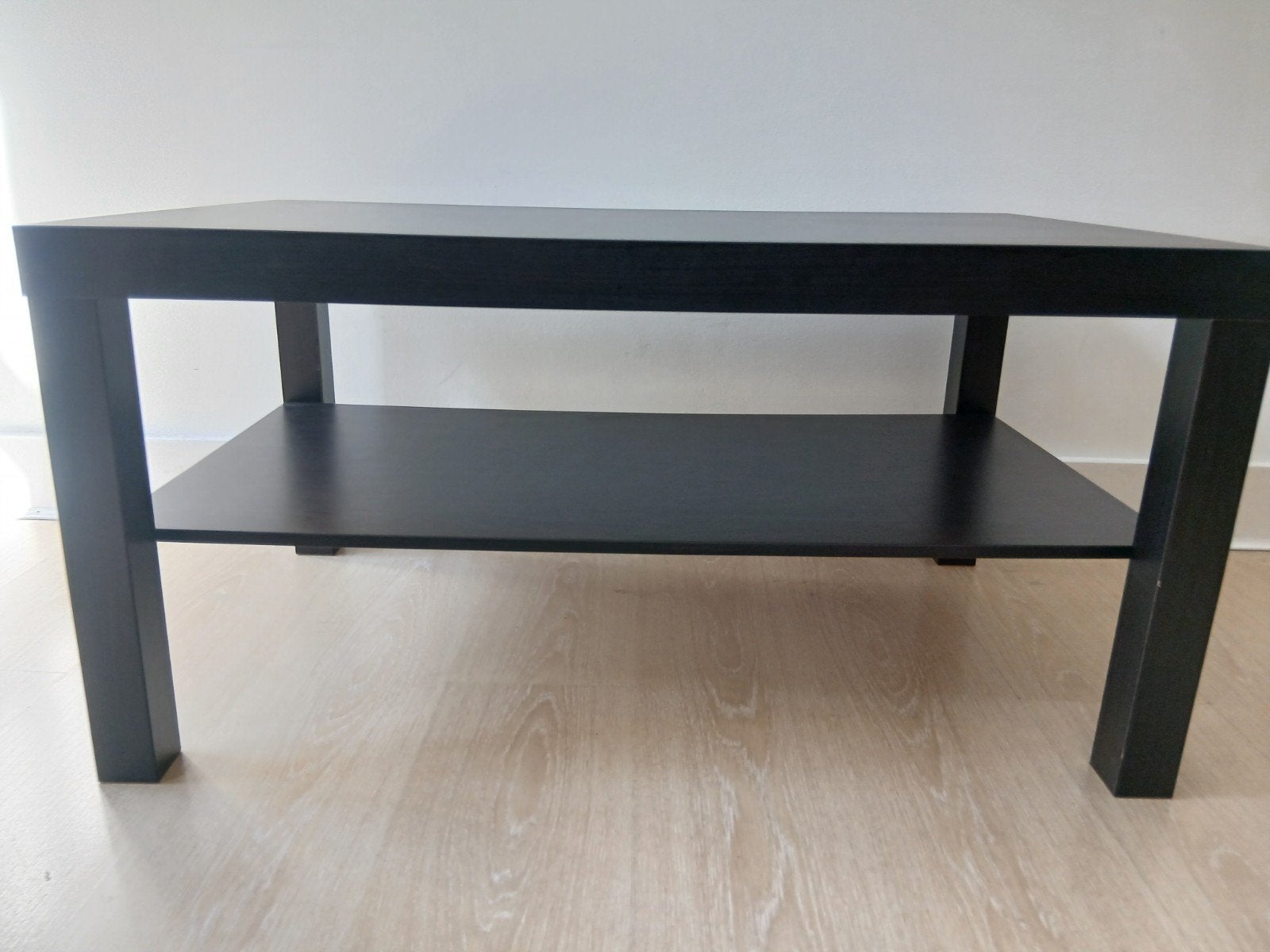 Table basse IKEA LACK brun noir 90 x 55 cm, Enlèvement