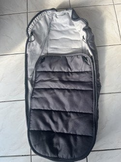 voetenzak buggy - grijs/zwart, Ophalen, Zo goed als nieuw, Overige merken, Voetenzak