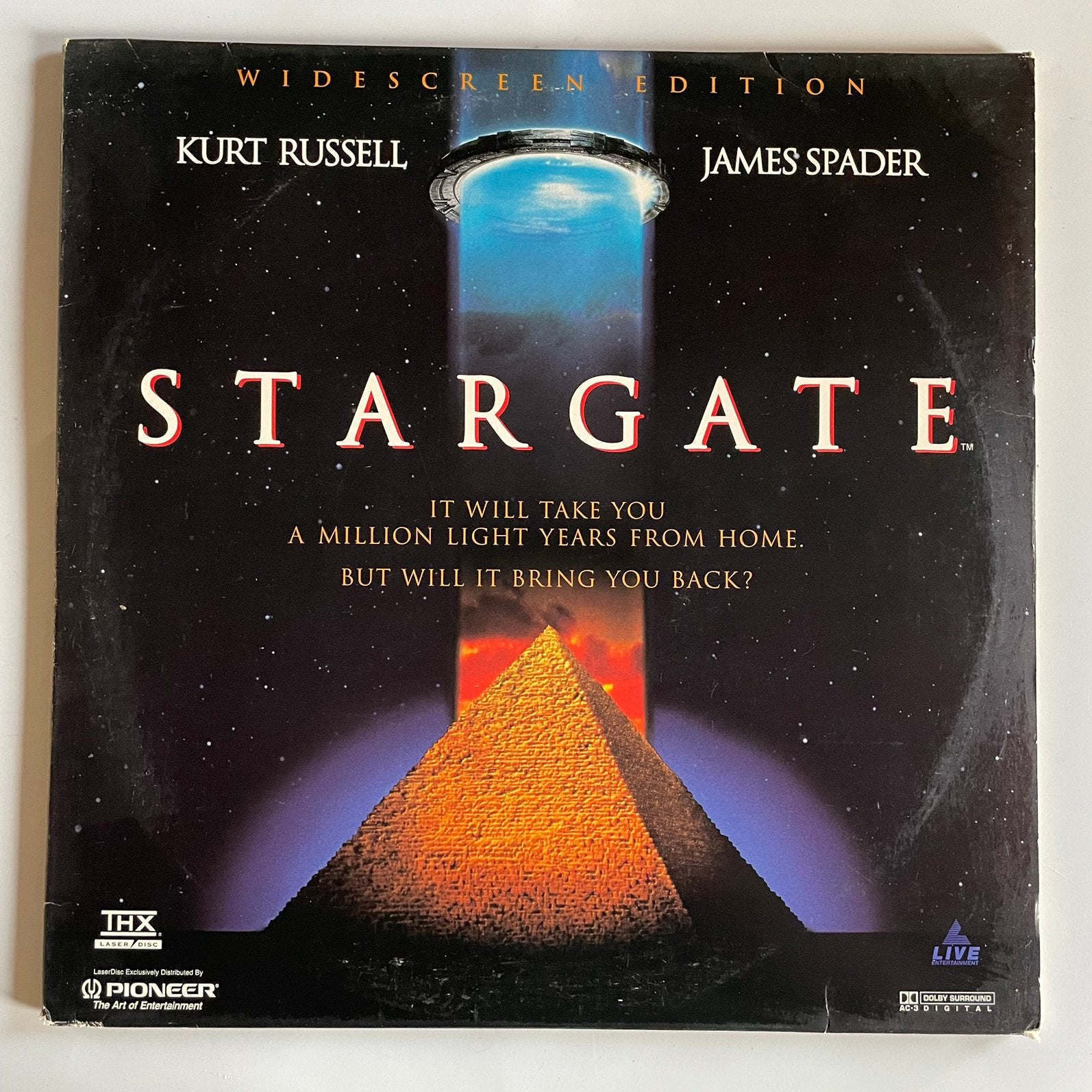 Stargate - Laserdisc, Ophalen of Verzenden, Zo goed als nieuw