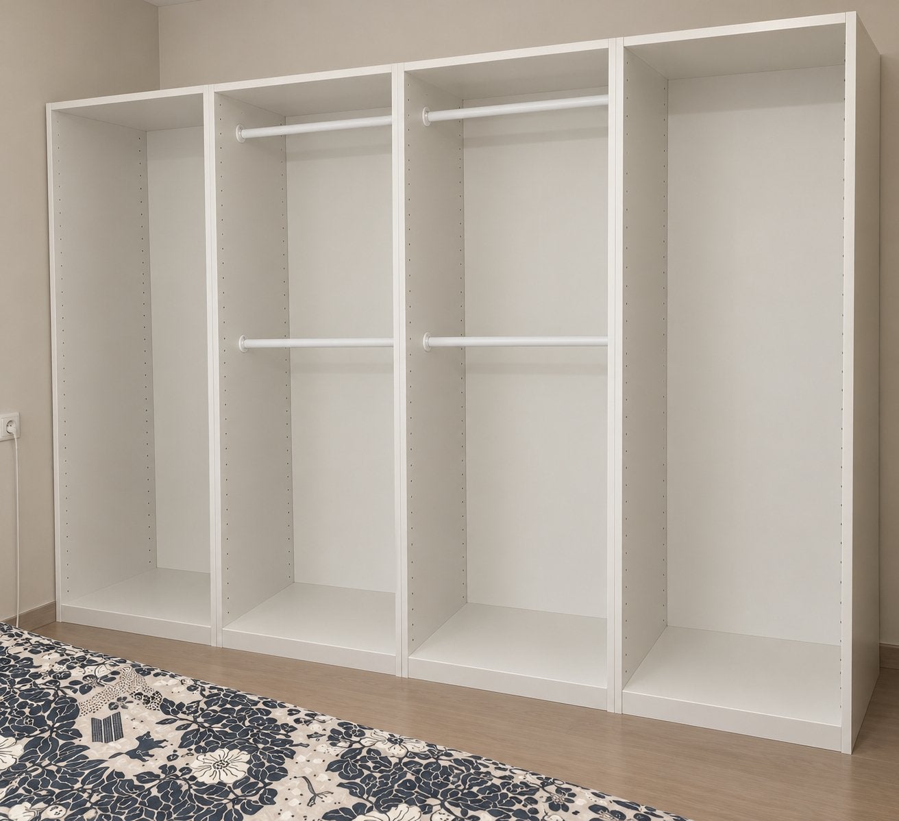 Armoire Pax, Maison & Meubles, 200 cm ou plus, Avec tablette(s), Comme neuf, Enlèvement