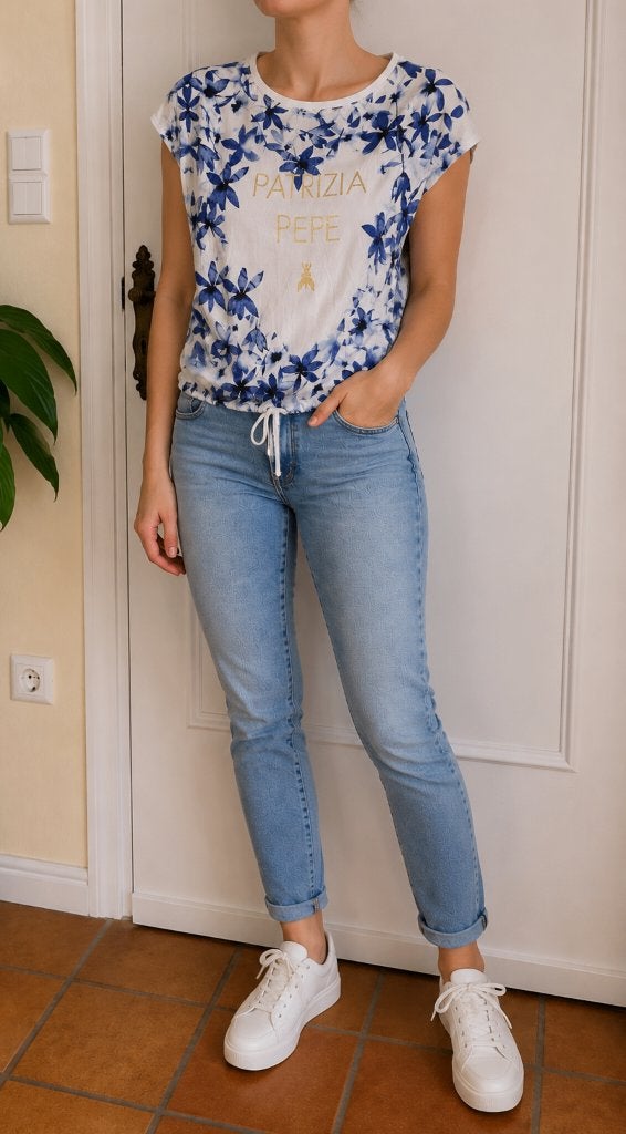 Top Patrizia Pepe JR taille 36/38, Enlèvement ou Envoi, Taille 36 (S), Comme neuf, Patrizia Pepe
