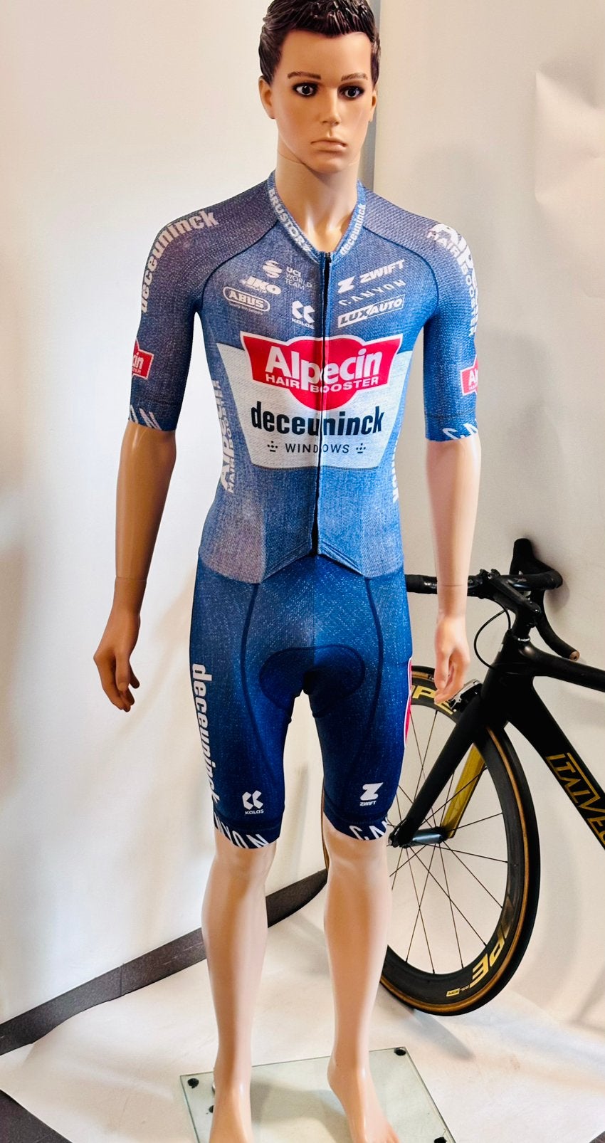 combinaison de cyclisme, skinsuit, pro-a, taille 2+, (S/M), Vêtements d'extérieur, Hommes, Envoi, Neuf