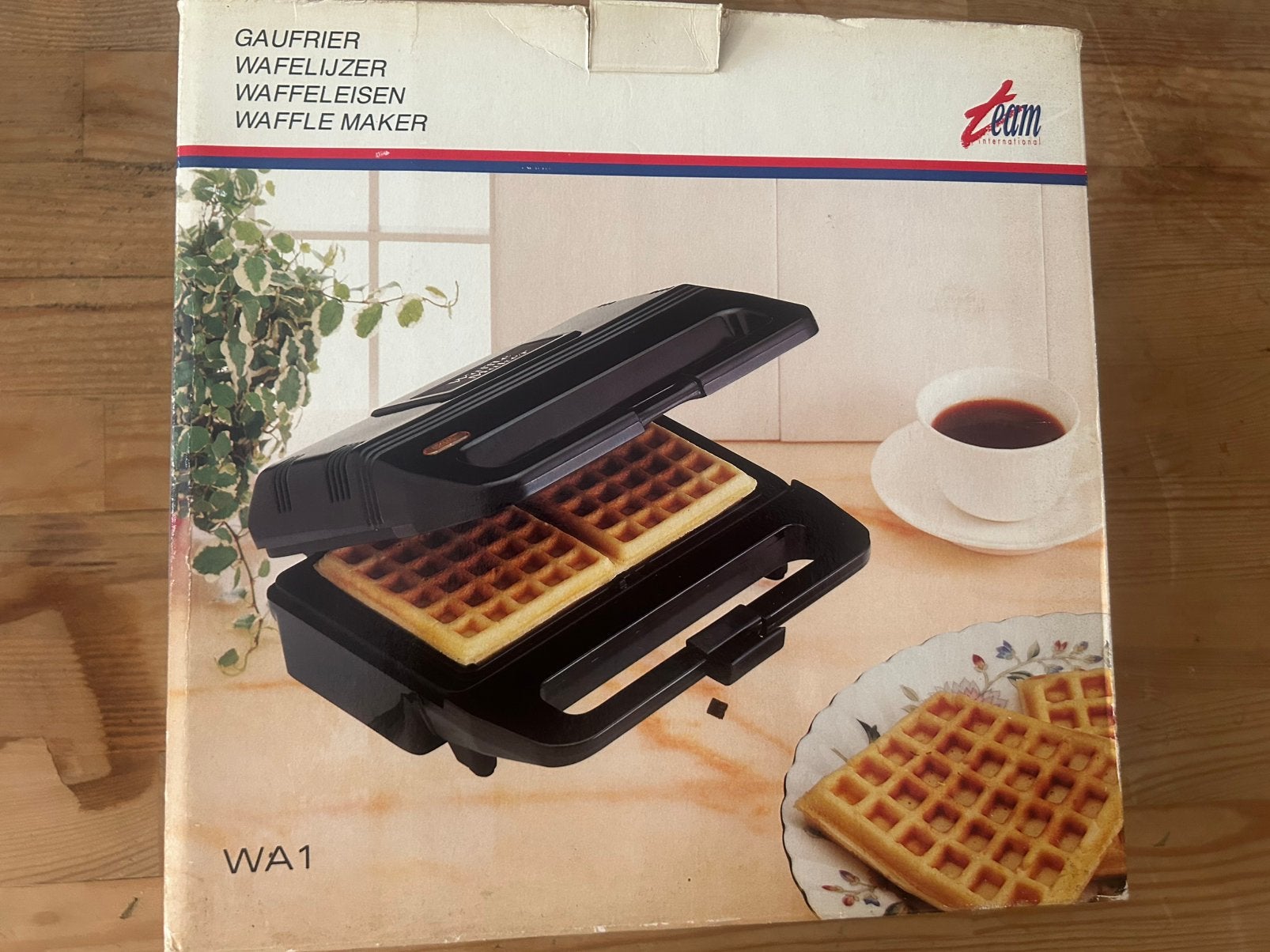Wafel ijzer, Ophalen, Zo goed als nieuw