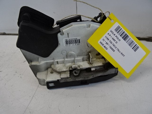 SERRURE DE PORTE AVANT DROITE Polo V (6R) (5K1837016B), Autos : Pièces & Accessoires, Volkswagen, Volkswagen AG, Utilisé, Kundenbetreuung@volkswagen.de