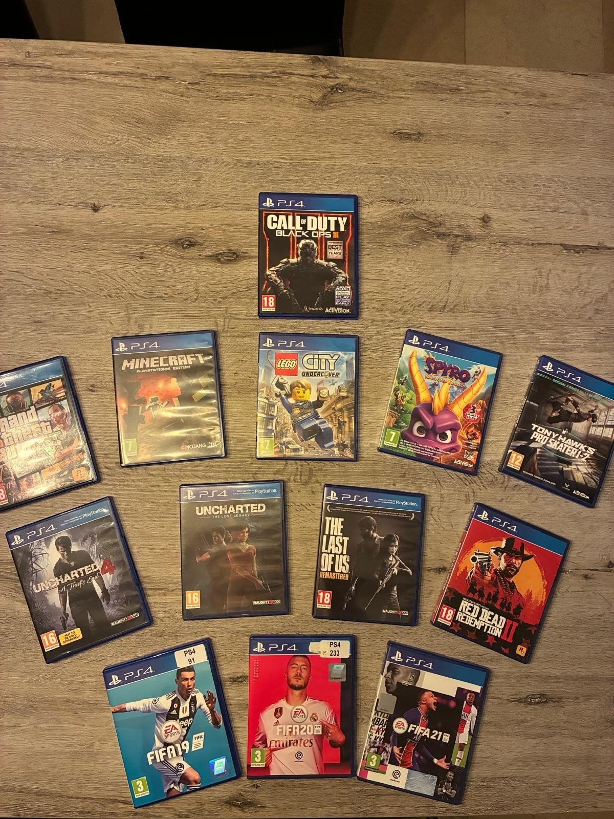 ps4 games, Ophalen of Verzenden, Zo goed als nieuw, Losse kaart, Foil