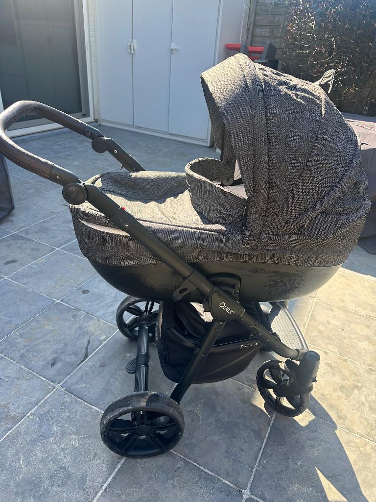 Quax avenue - prachtige staat - totaalpakket, Kinderen en Baby's, Ophalen, Zo goed als nieuw, Overige merken, Verstelbare rugleuning