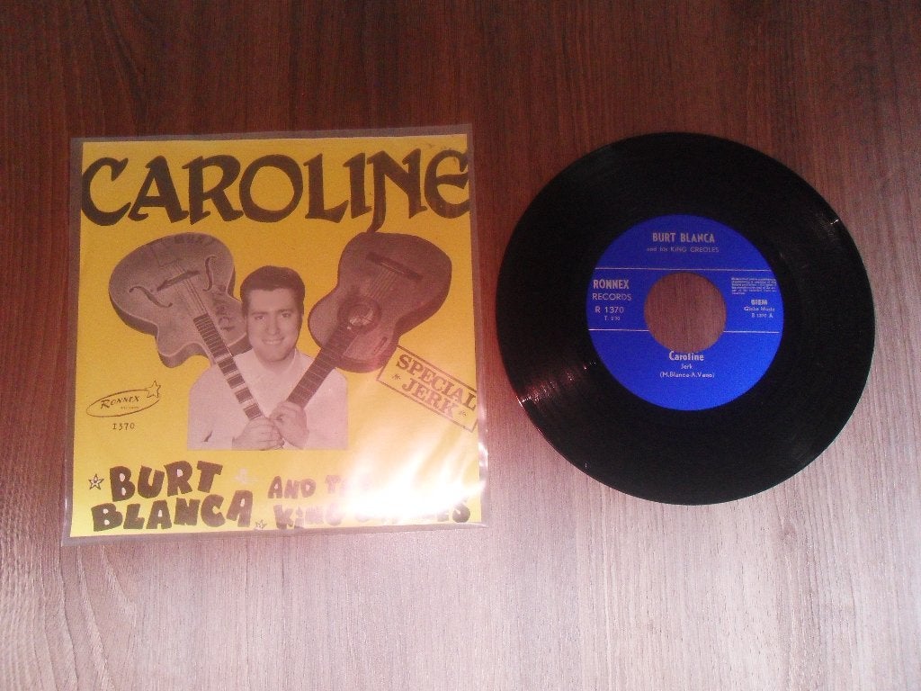 Burt Blanca - Caroline, Cd's en Dvd's, Vinyl | Nederlandstalig, Ophalen of Verzenden, Gebruikt, 7 inch, Pop