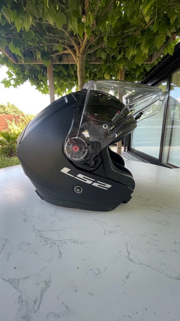 MOTORHELM     LS2   INFINITY (Pinlock), Motoren, Ophalen, Jethelm, Heren, Overige merken