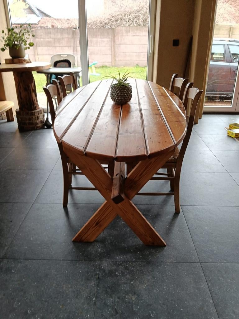 Houten tafel, gratis!, Enlèvement