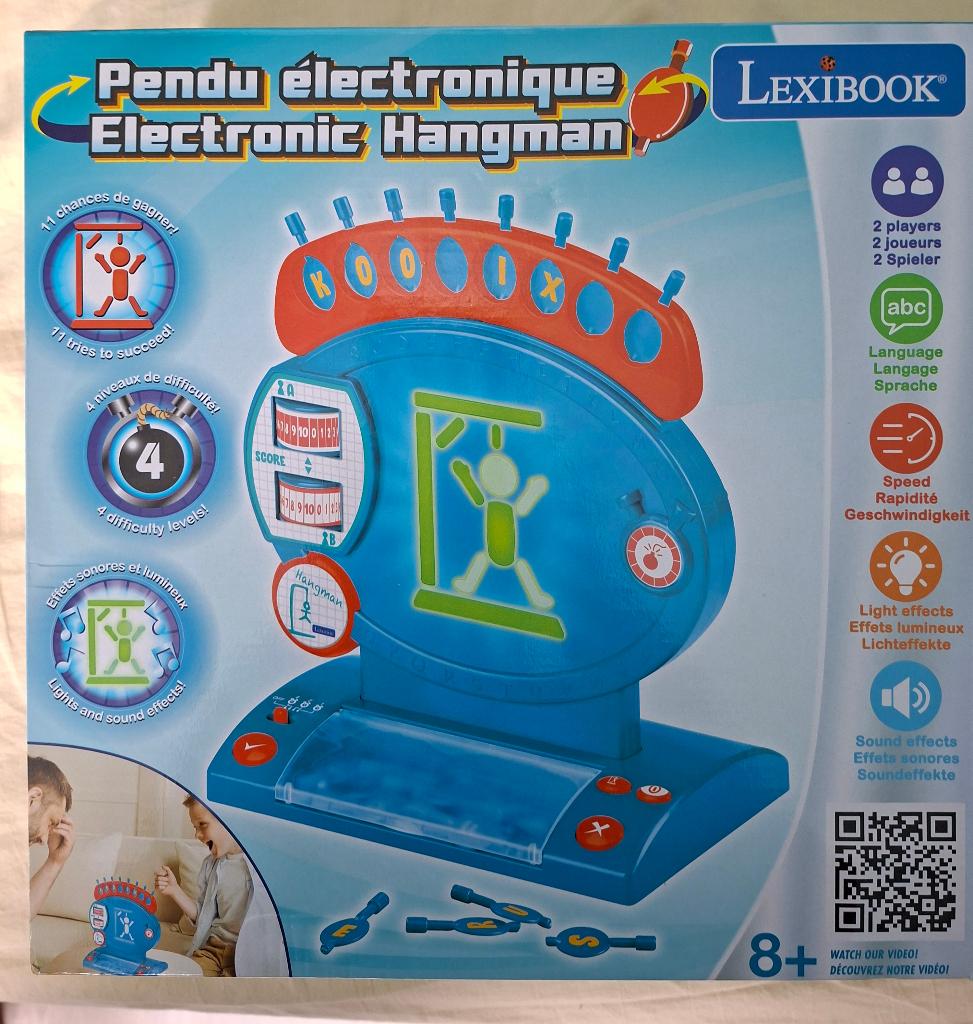 Jeu du pendu électronique, Hobby & Loisirs créatifs, 1 ou 2 joueurs, Enlèvement, Comme neuf