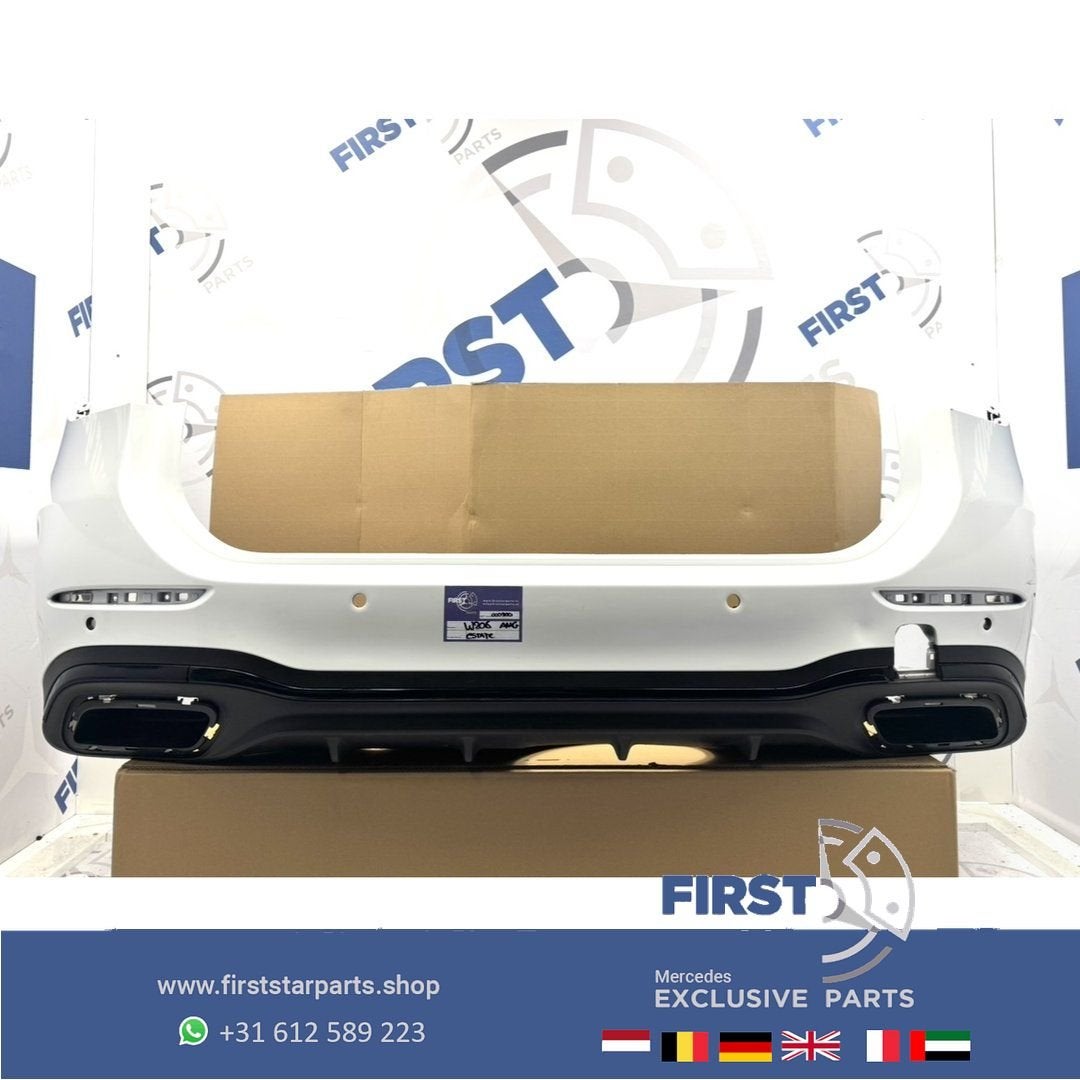 W206 ESTATE AMG BUMPER + DIFFUSER A2068850703 ACHTERBUMPER S, Arrière, Utilisé, -, -