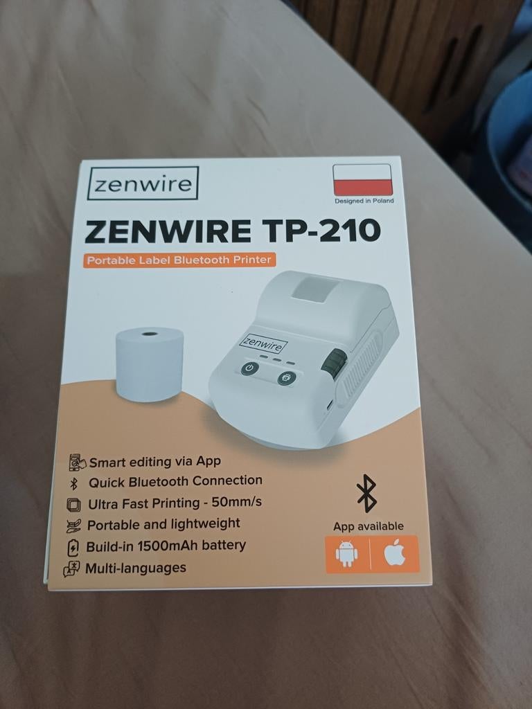 Zenwire TP-210, Enlèvement, Neuf, Étiquette, Zenwire tp-210