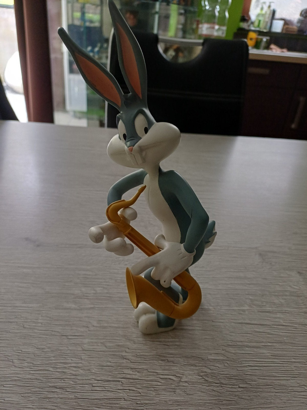 Bugs Bunny Leblon saxofoon, Verzamelen, Stripfiguren, Beeldje of Figuurtje, Looney Tunes, Ophalen of Verzenden