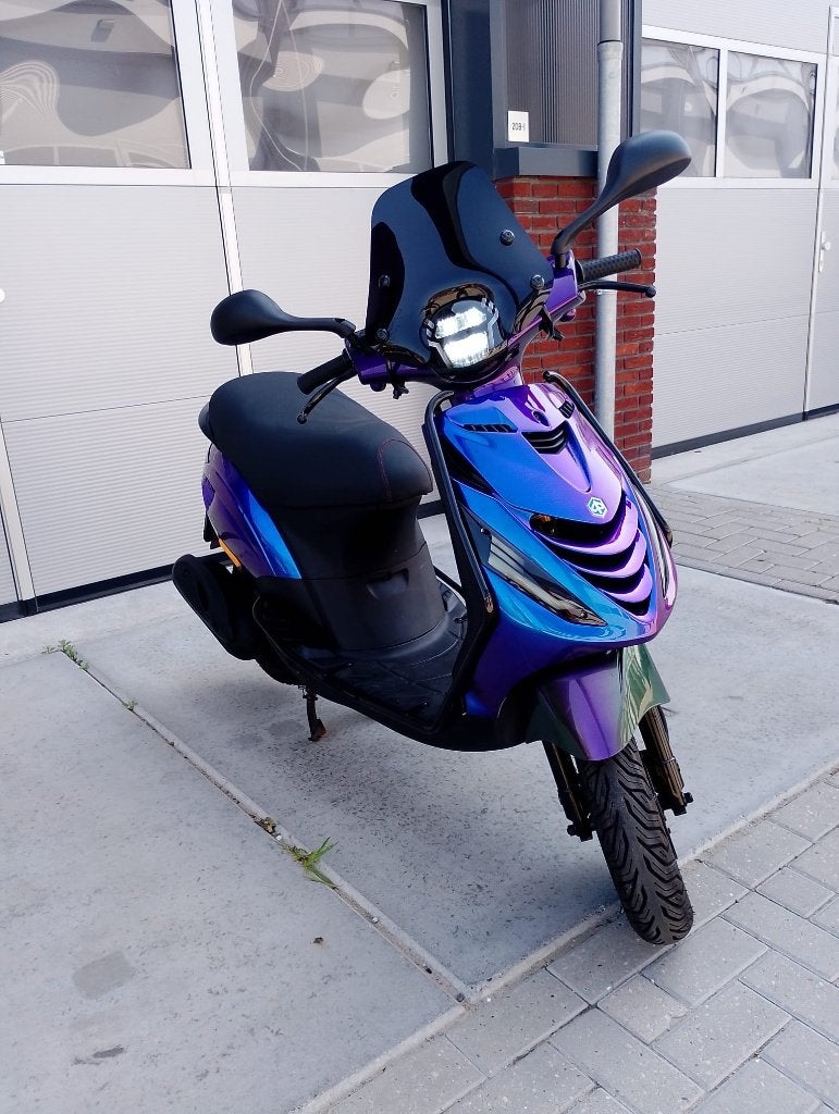 Piaggio Zip 4T A-klasse Air Blauw | Full Led | Garantie ✅, Fietsen en Brommers, Brommers | Puch, Zo goed als nieuw, Overige modellen