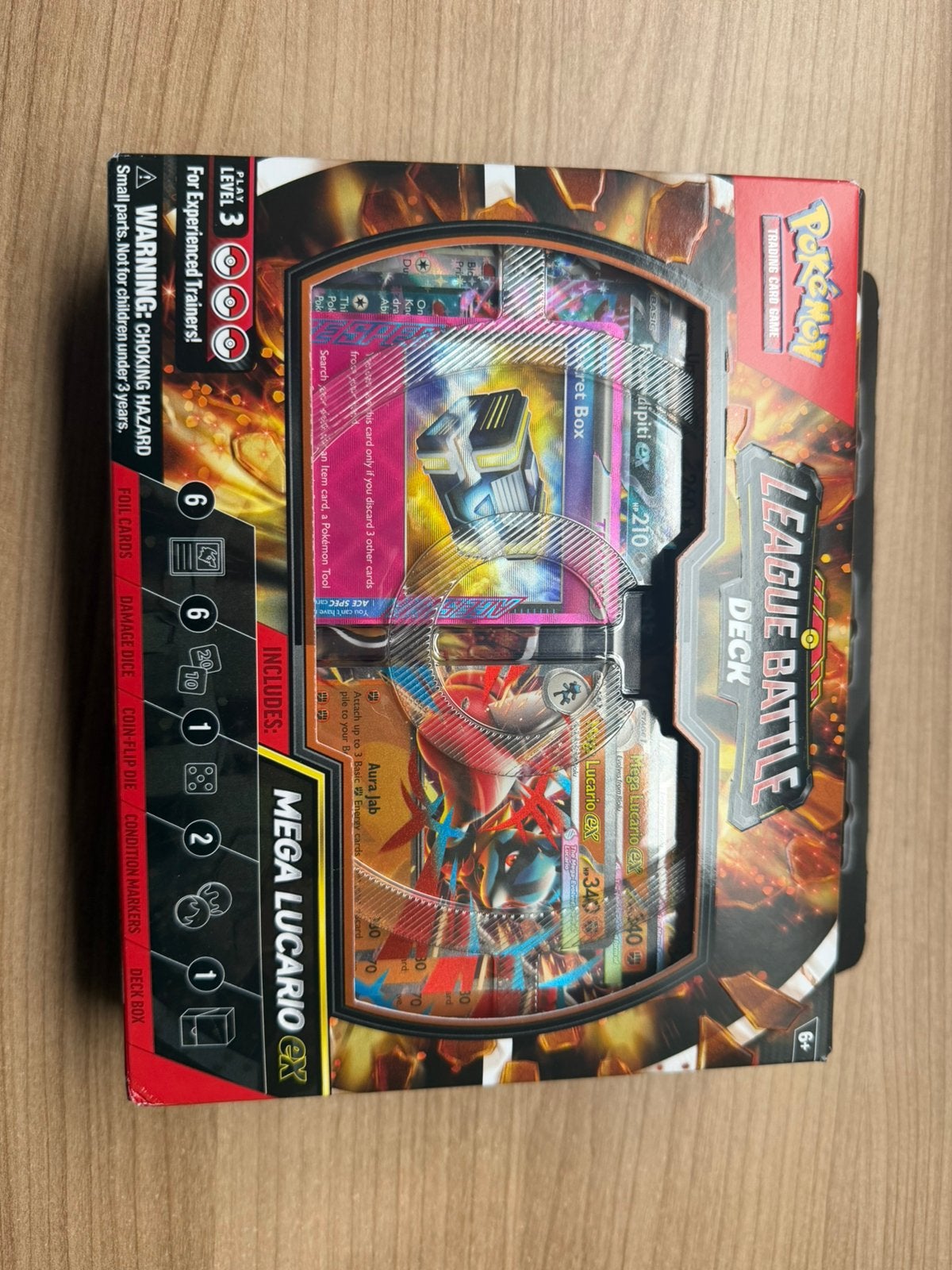 Pokemon Trading Card Game Mega Lucario Ex League Battle Deck, Enlèvement ou Envoi, Comme neuf