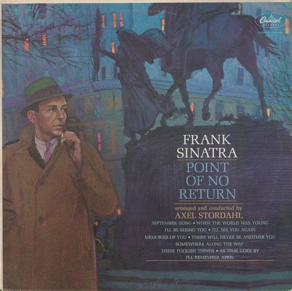 Frank Sinatra – Point Of No Return, Cd's en Dvd's, Vinyl | Jazz en Blues, LP, Ophalen of Verzenden, Zo goed als nieuw, 12 inch