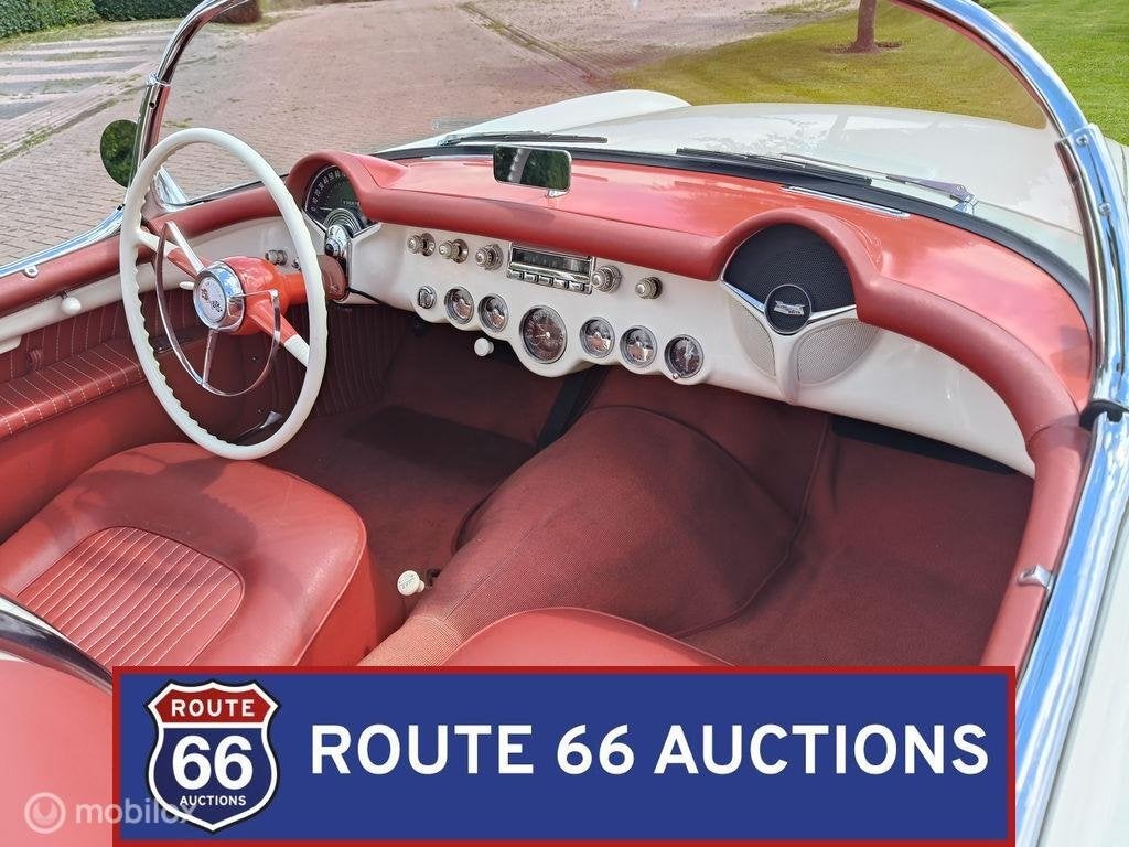 Chevrolet Corvette C1 | 1954 | Route 66 Auctions, Autos, Achat, Entreprise, Chevrolet, Boîte manuelle