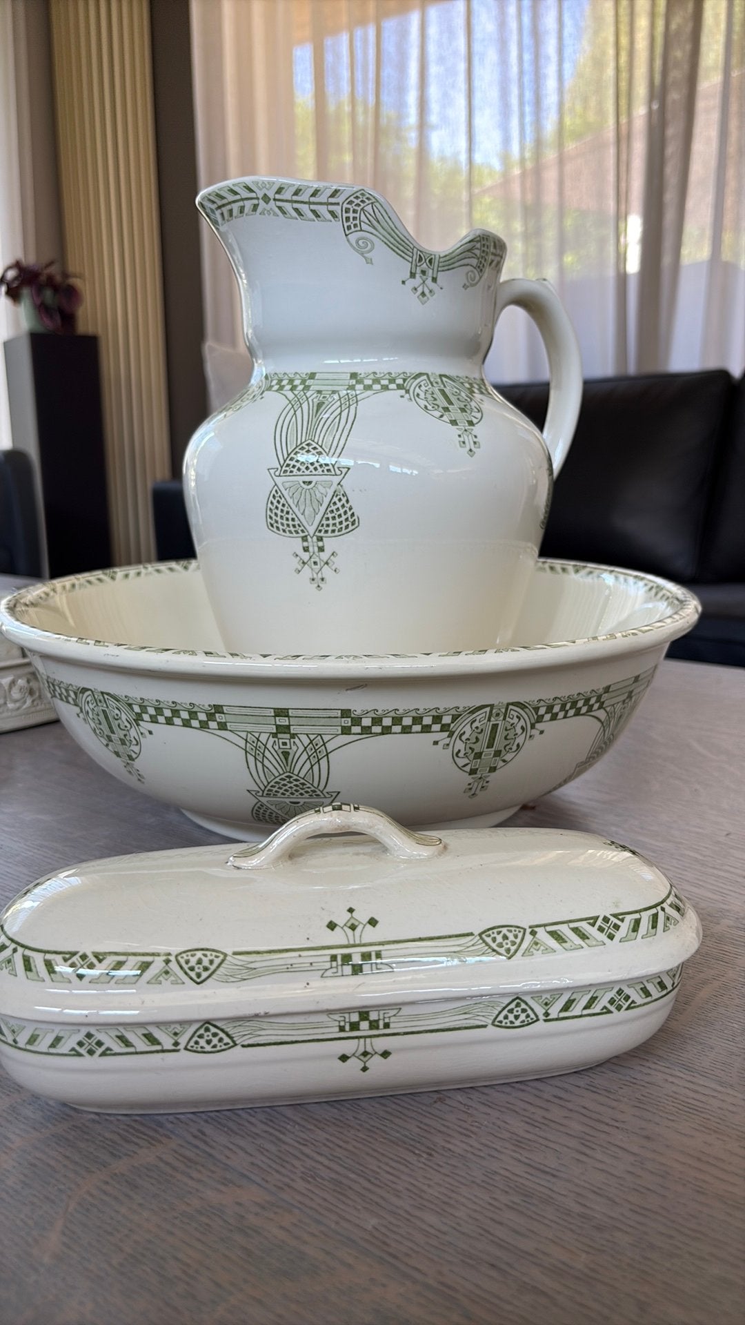 Set de lampes - vert, Enlèvement