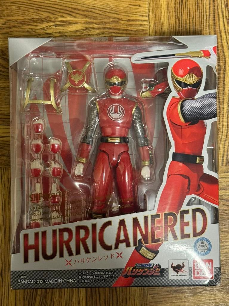 Power Rangers Super Sentai ShFigarts Red Rangers, Enlèvement ou Envoi, Comme neuf