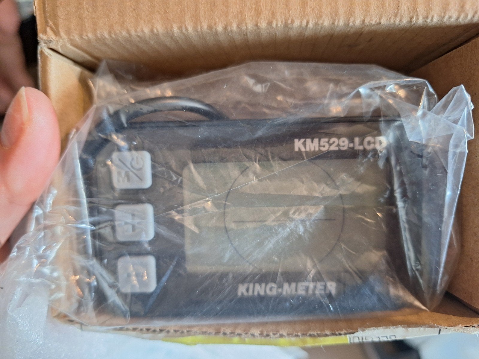 king meter kilometer teller voor ebike, Ophalen, Snelheidssensor, Nieuw