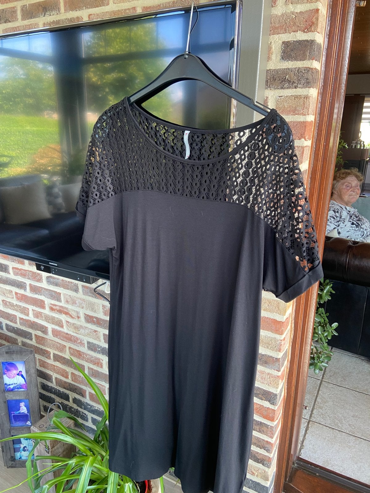 Mooi zwart kleedje maat xl, Vêtements | Femmes, Grandes tailles, Enlèvement ou Envoi, Comme neuf, Noir