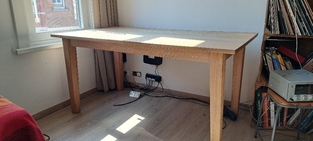 Eikenhouten tafel, Antiek en Kunst, Ophalen