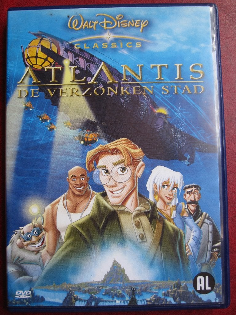 Atlantis - La ville engloutie (2001) DISNEY, Enlèvement ou Envoi, Dessin animé, Tous les âges, Américain