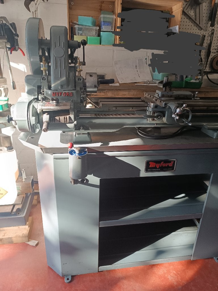 Myford ML7 Long Bed 75CM Norton Gearbox, Doe-het-zelf en Bouw, Draaibanken, Ophalen, Zo goed als nieuw, Metaaldraaibank, 500 tot 1000 mm
