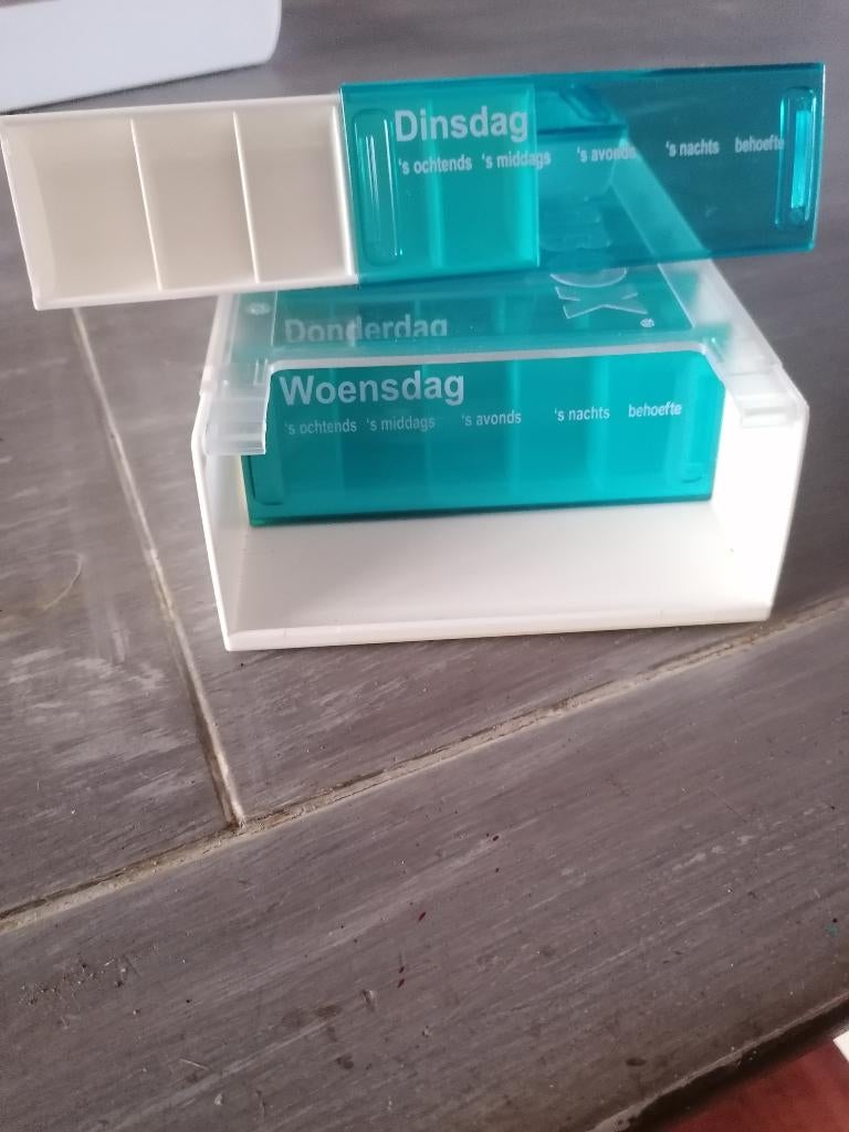 Pillendoos, Ophalen, Nieuw